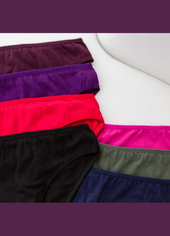 Набор женских базовых трусиков неделька - 7 шт. Nicoletta (303617350)