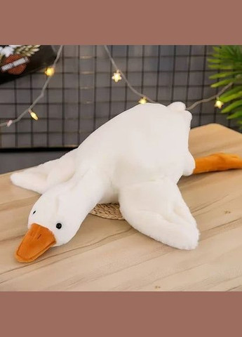 М'яка іграшка-обіймашка Гусак для дітей 110 см білий (2066075227) No Brand (328261835)