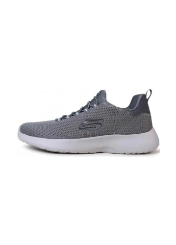 Сірі чоловічі кросівки dynamight сірий демісезон Skechers