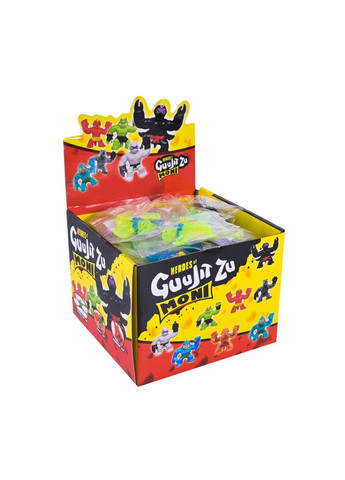 Антистрес玩具 стретч герой Гуджитсу Goo Jit Zu Moni, ціна за коробку 60 шт., в асортименті - No Brand C2886 (371925815)