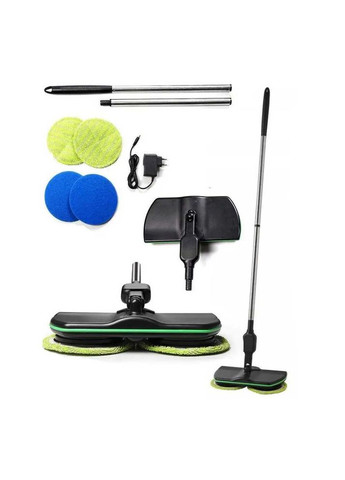 Електрична бездротова швабра акумуляторна Spin Maiden, що обертається, для миття та поліролі No Brand (360531909)