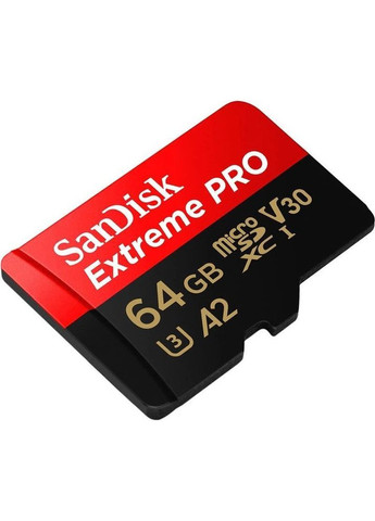 Карта памяти MicroSDXC 64 GB UHSI U3 Extreme Pro V30 R200/W90 MB/s SanDisk (294205951)