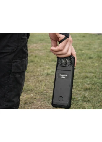Фумігатор-відлякувач комарів USB 24660 з ліхтариком 5000 мАг пластик чорний No Brand (400575303)