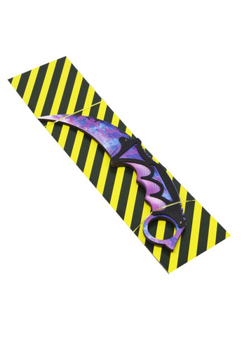 Сувенірний ніж "Керамбіт: Purple Camo" MIC (294727554)