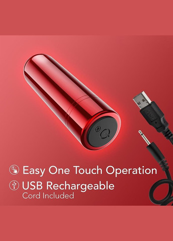 Перезаряжаемый мини-шар Kool Vibes Cherry красный Blush (328288012)