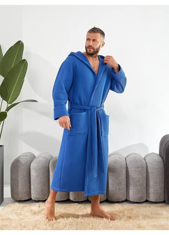 Чоловічий халат бавовна вафелька Osoblyva (371907568)