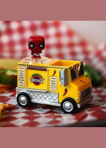 Набор игровых фигурок Bitty Pop! Rides Марвел: Дедпул и грузовик Чимичанги () Funko 83625 (332944186)