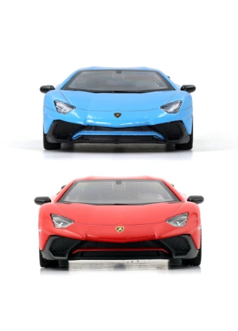 Автомодель Lamborghini Aventador металева 12 см Червона TechnoDrive (398289269)