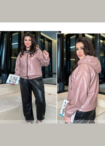 Пудрова демісезонна куртка Liton