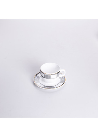 Столовий сервіз з порцеляни Geometry на 6 осіб 32 предмети HP-HK-6 Yiwu (367580883)