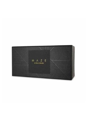 Наручники MAZE - Wide Cuffs Brown, экокожа, стильные браслеты Bijoux Indiscrets (383108616)