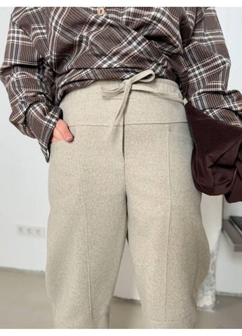 Штани вовна на основі Джогери,висока посадка з кишенями Україна (364236827)