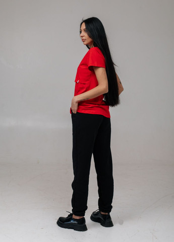 Женские спортивные штаны-джоггеры c карманами HN (328169793)