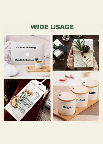 Прозрачная термобумага для мини принтера самоклеющаяся 5 рулонов WER-77701 No Brand (326800897)