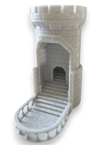 Dice Tower “SmashGate” — ударна вежа для настільних ігор біла No Brand (347640191)