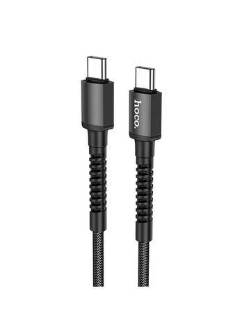 Кабель USB X71 Спеціальний Type-C to Type-C PD 60W 3A 1m Чорний Hoco (317631350)