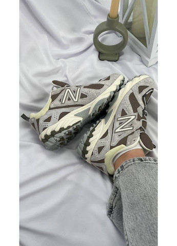Кросівки New Balance 610 Brighton Grey Mushroom ML610TE Нью Беланс 610 No Brand білі демісезони (366196197)