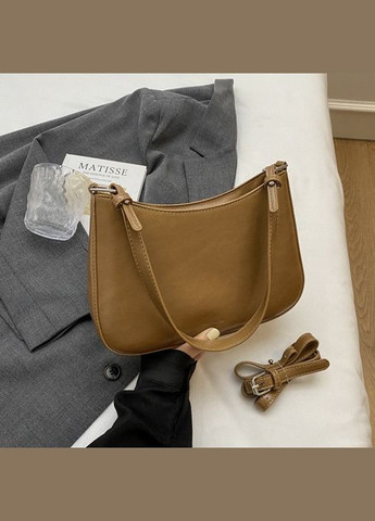 Женская классическая сумка кросс-боди 2661 через плечо багет No Brand (344446634)