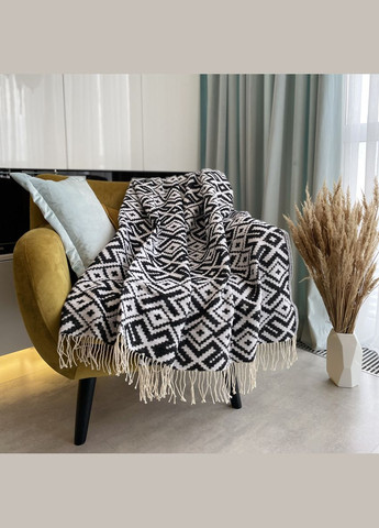 Плед Код Несокрушимой Нации хлопчатобумажный 140х200 см серосиний (94066012) SoundSleep (299232761)