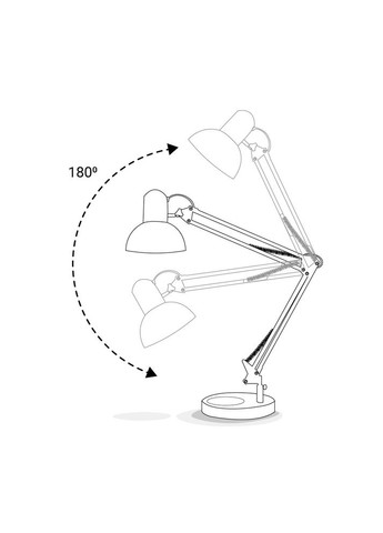 Настольный светильник DE1430ARD под лампу Ardero (361066807)