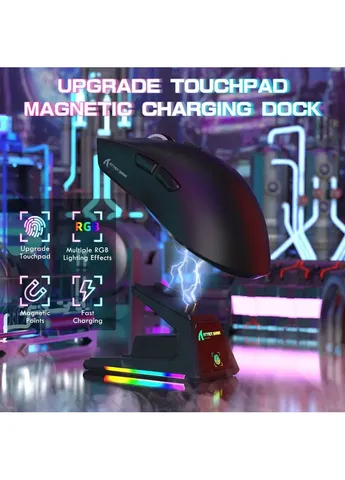 Миша X1 Wireless Black (X1B_AS) [176674] ATTACK SHARK (408766268)