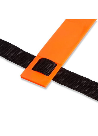 Координационная лестница дорожка для тренировки скорости 10м (20 перекладин) C-4351 (10мx0,52мx4мм оранжевый) SP-Sport (361440043)