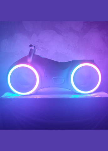 Детский толокарь Трон Космо-байк Bluetooth HD-K06(White-Red) Бело-Красный (CS-RLZ) Keedo (339782782)