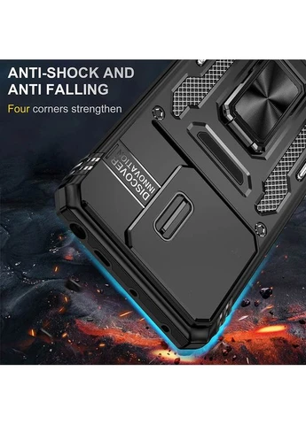 Противоударный чехол Camshield для Xiaomi Poco X6 Pro 5G, Ударопрочный чехол подо х6 про 5 г Getman (396509783)