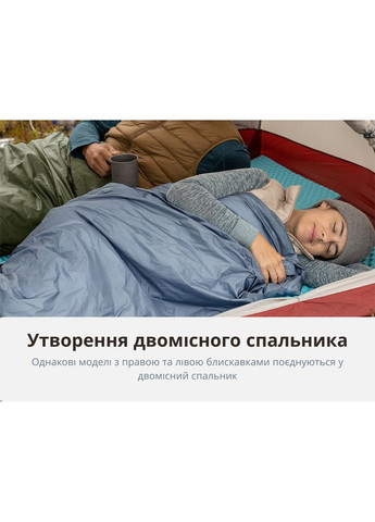 Спальний мішок LW180 Mini NH21MSD04, лівий, XL, темно-зелений (A-034514) Naturehike (363189753)