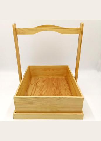 Кошик для пікніка з дерева Чувіс бланже (КПН-001001) No Brand (328911199)