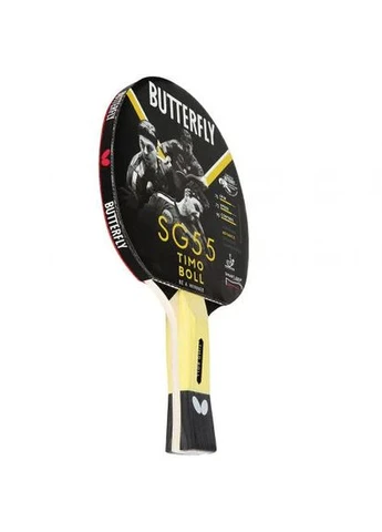 Ракетка для настільного тенісу 160 г 1,5 мм чорна Butterfly (393589791)