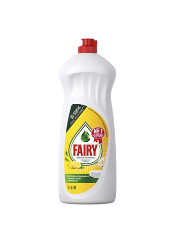 Засіб для миття посуду Лимон, 1 л Fairy (304485139)