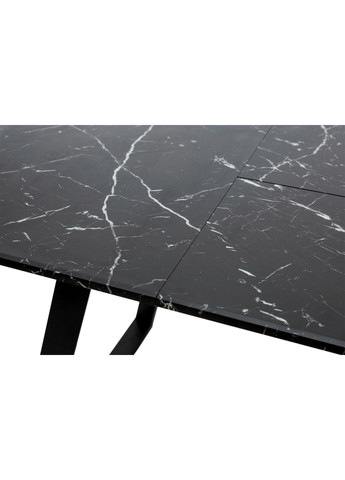 Стіл-трансформер кухонний розкладний TANDEM Чорний/Мармур чорний 857495-02 857495 Comfort Line (355467918)