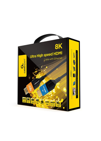 Кабель HDMI - HDMI V 2.1 (M/M), 10 м, Black (CC-HDMI8K-AOC-10M) Cablexpert (341489492)