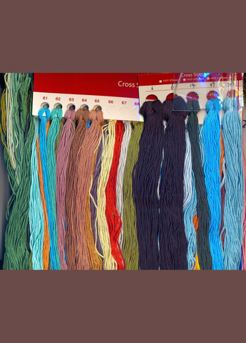 Набор для вышивания по нанесённой на канву схеме "The Promised Land". AIDA 14CT printed 51*102 см Joy Sunday (313613496)