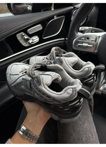 Серые всесезонные кроссовки new balance No Brand 1906R Protection Grey/Black