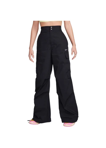 Спортивні жіночі штани W WVN OS PANT HR SW чорні FV4969-010 Nike (397843288)