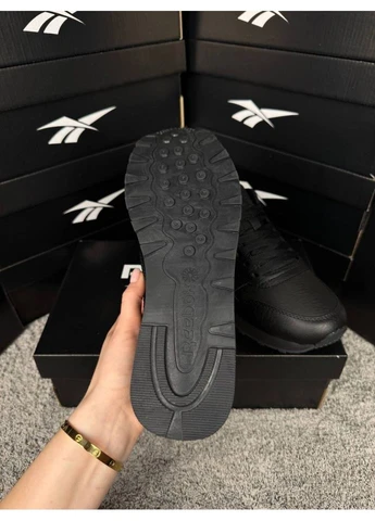 Чорні кросівки all black (розмір ) No Brand Classic Leather