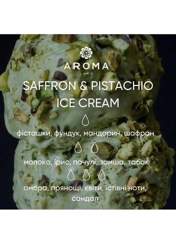Аромат/Отдушка SAFFRON & PISTACHIO ICE CREAM 50гр Aroma (316649411)