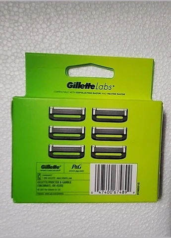 Змінні картриджі Labs з відлущувальною смужкою (6 шт) Gillette (278773591)