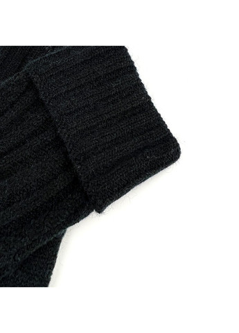 Перчатки Smart Touch женские вязаные шерсть с акрилом черные АРИАН LuckyLOOK 291-478 (290278180)