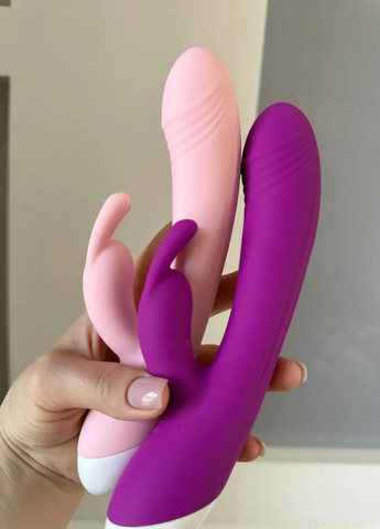 Вибратор-кролик для женщин, мощный стимулятор точки G и женского клитора. розовый No Brand (316553376)