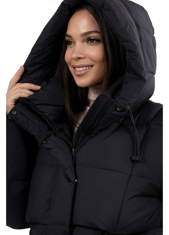 Комбінована демісезонна куртка жіноча nf 229661 чорна Freever