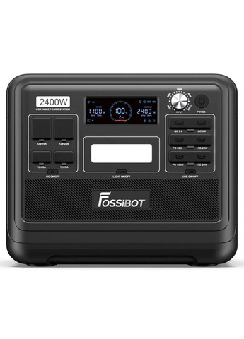 Зарядная станция F2400 2000 Вт (2048 Втч) LiFePO4 Fossibot (314945236)