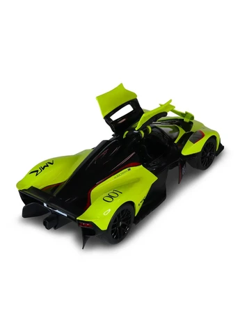Автомодель металл 1:18 жёлтая TechnoDrive (393590110)