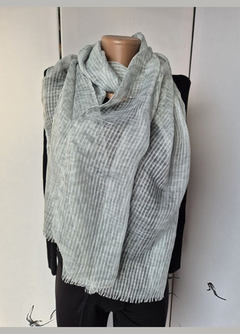 Шарф-палантин женский в белую полоску весна-осень 190х54 см No Brand (330642255)