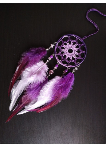 Мини/Авто-ловец снов "Сиреневый туман". Оберег-подвеска в машину. Амулет на зеркало заднего вида Dream Studio (363057499)