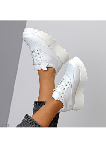 273 Кросовки Кожаные Белые Hengji белые демисезоны (317633689)