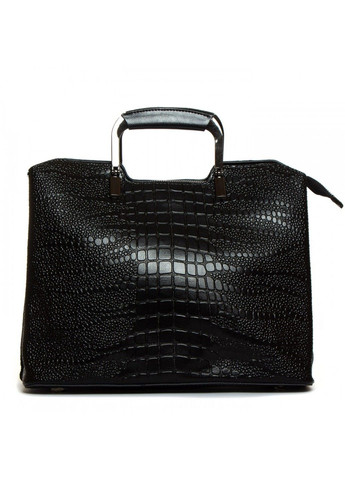 Жіноча чорна шкіряна сумка 1540-1 black Alex Rai (282557304)