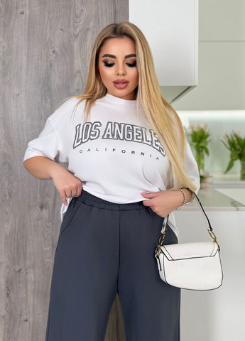 Літній костюм жіночий (футболка + штани) No Brand (328868554)